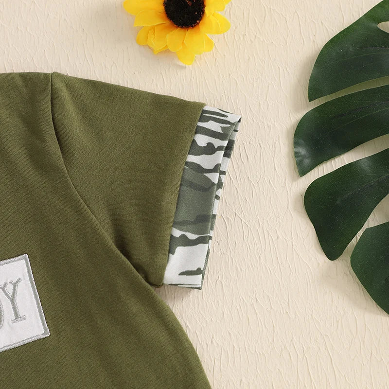 Daddy's Boy Camo Outfit