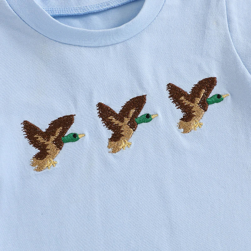 Mallard Outfit top + shorts