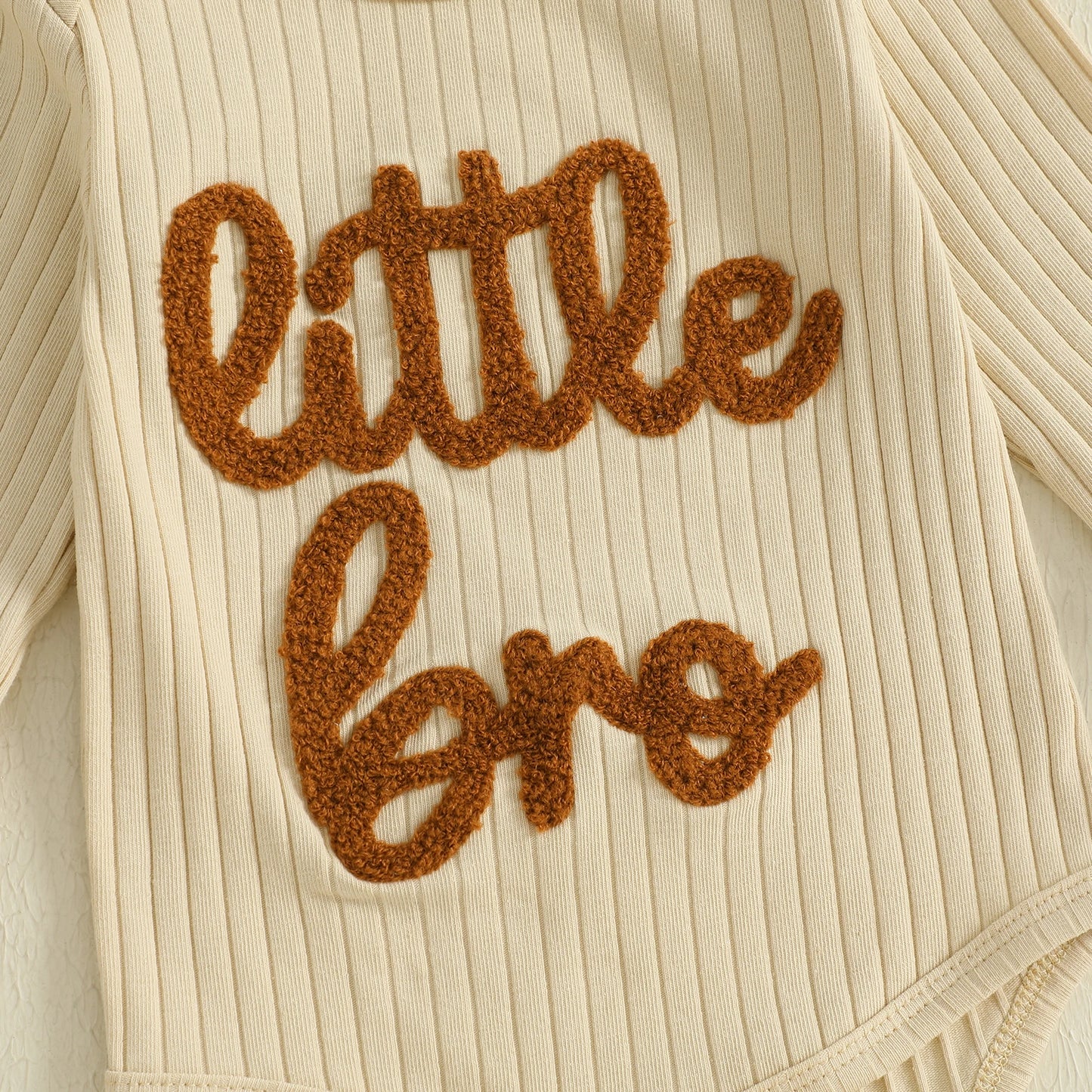 Boy's Corduroy 'Little Bro' Sweatsuit