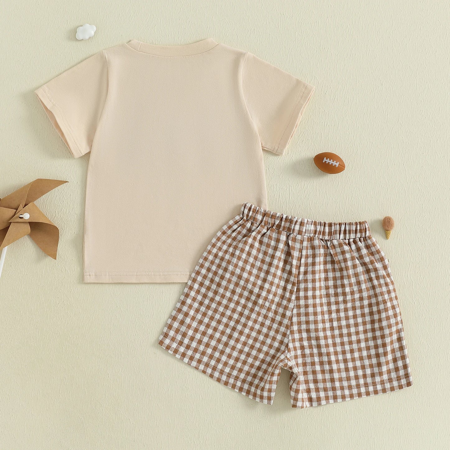 Boy's Short Sleeve Football Set