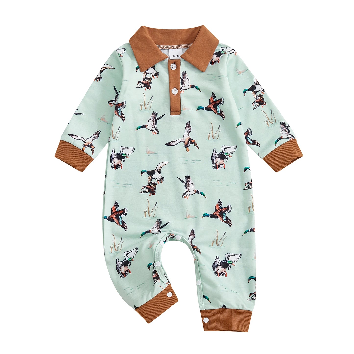 Mallard Collared Jumpsuit