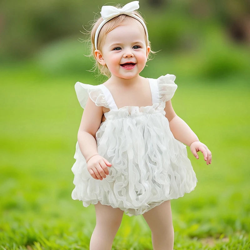 Ruffle Lace Dress