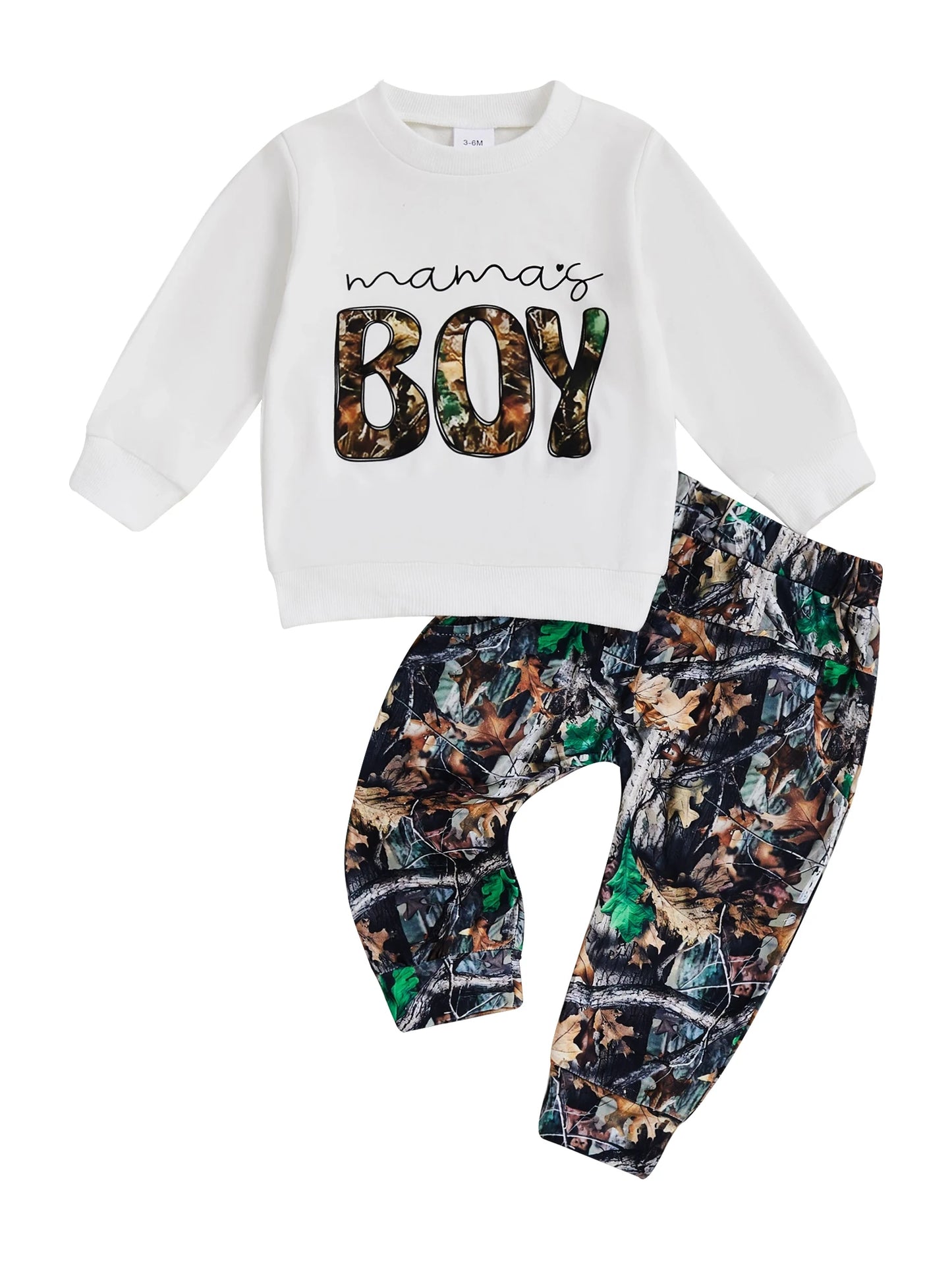 Mama's Boy Camo Outfit