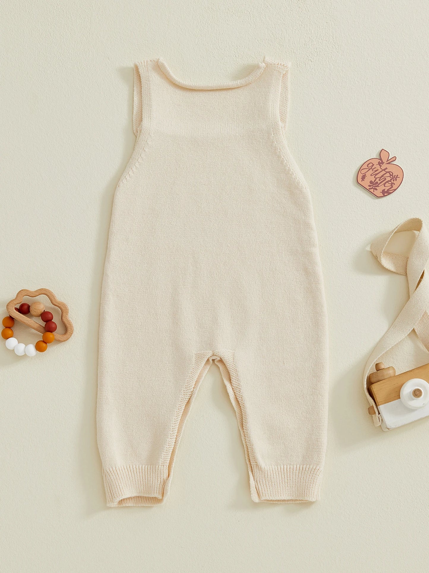 Knitted Sleeveless Jumpsuit
