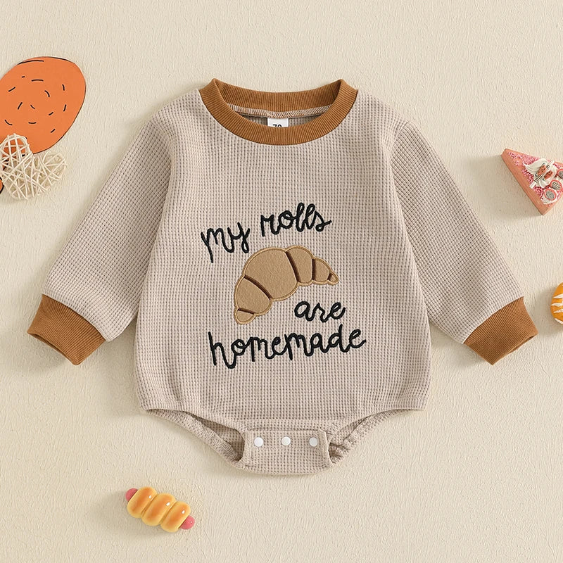 My Rolls Are Homemade Sweatshirt Onesie