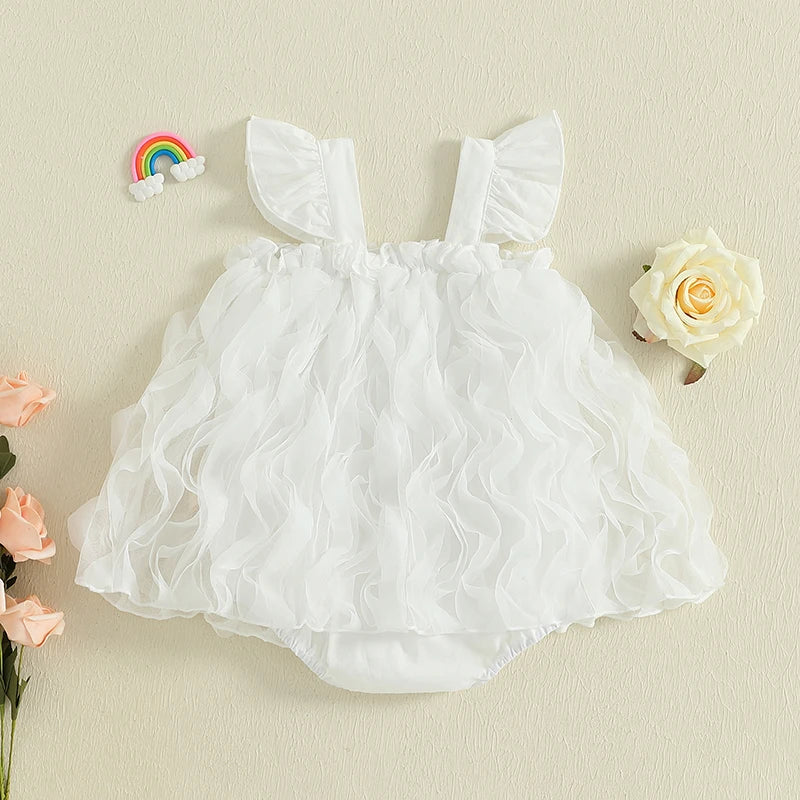 Ruffle Lace Dress