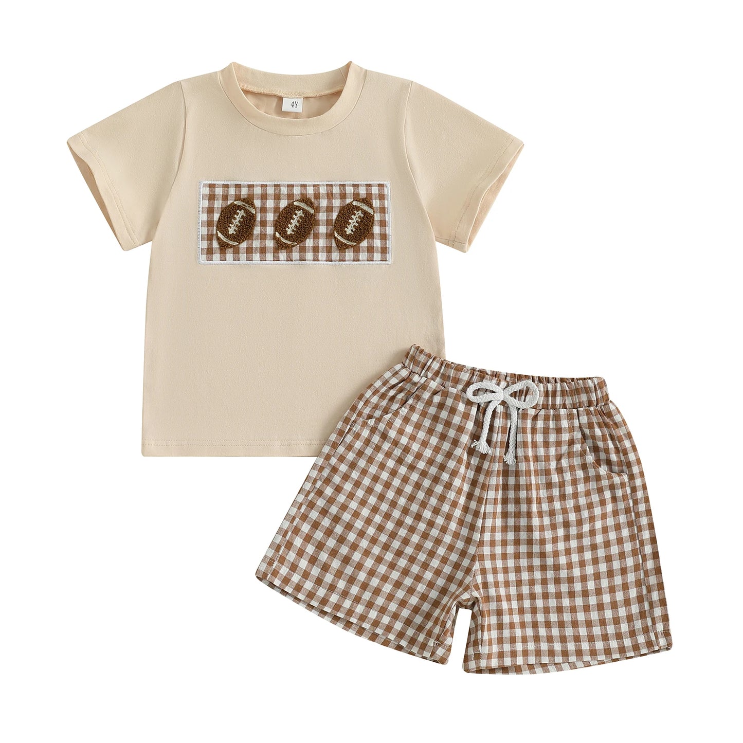 Boy's Short Sleeve Football Set