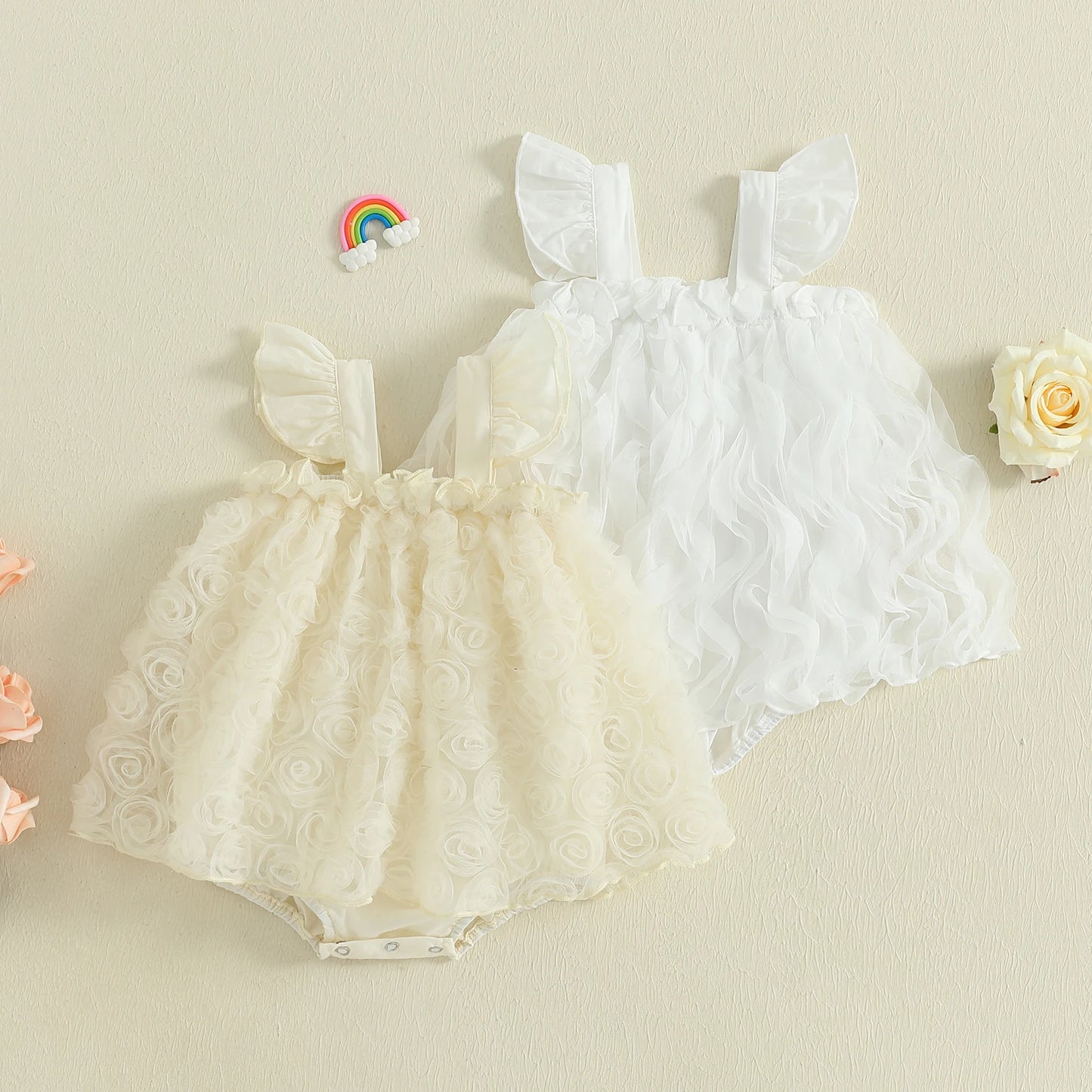 Ruffle Lace Dress