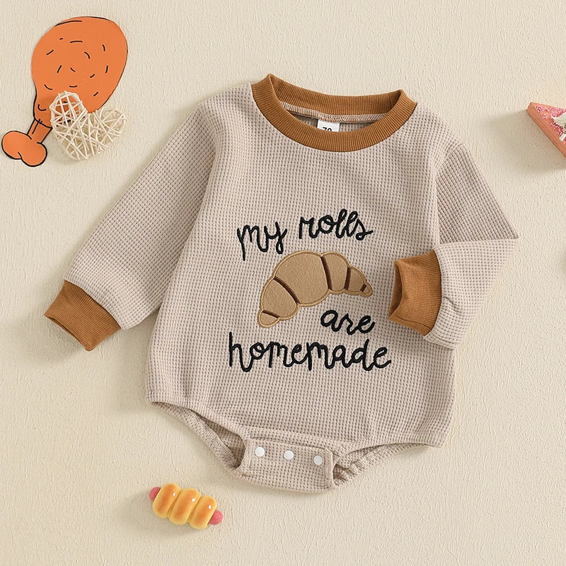 My Rolls Are Homemade Sweatshirt Onesie