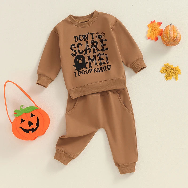 Boy's Halloween Sweatsuit