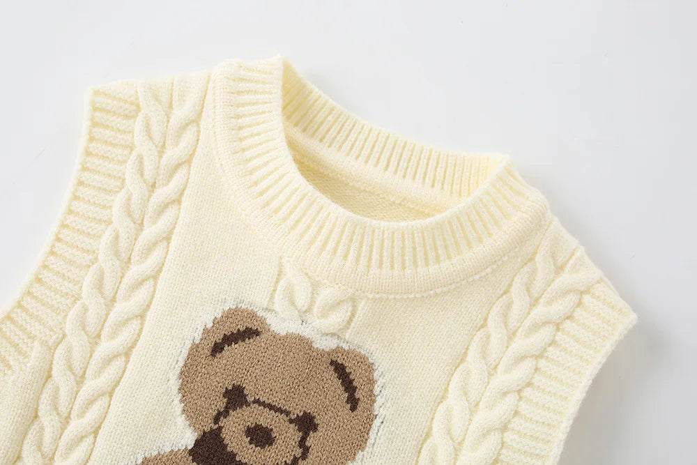 Teddy Bear Sweater Vest