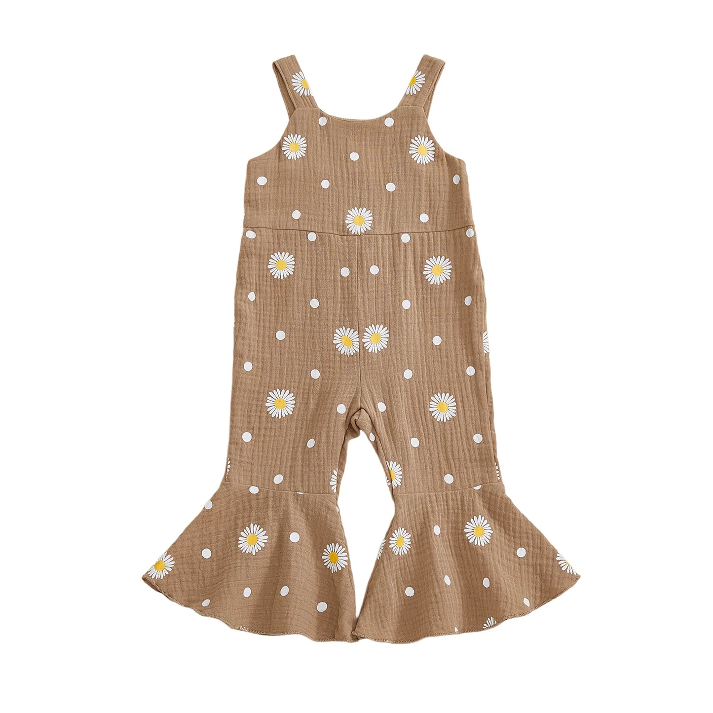 Girl's Daisy Print Jumper