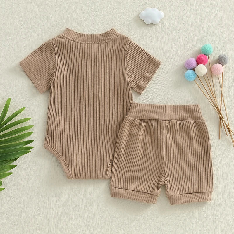 Neutral Ribbed Outfit