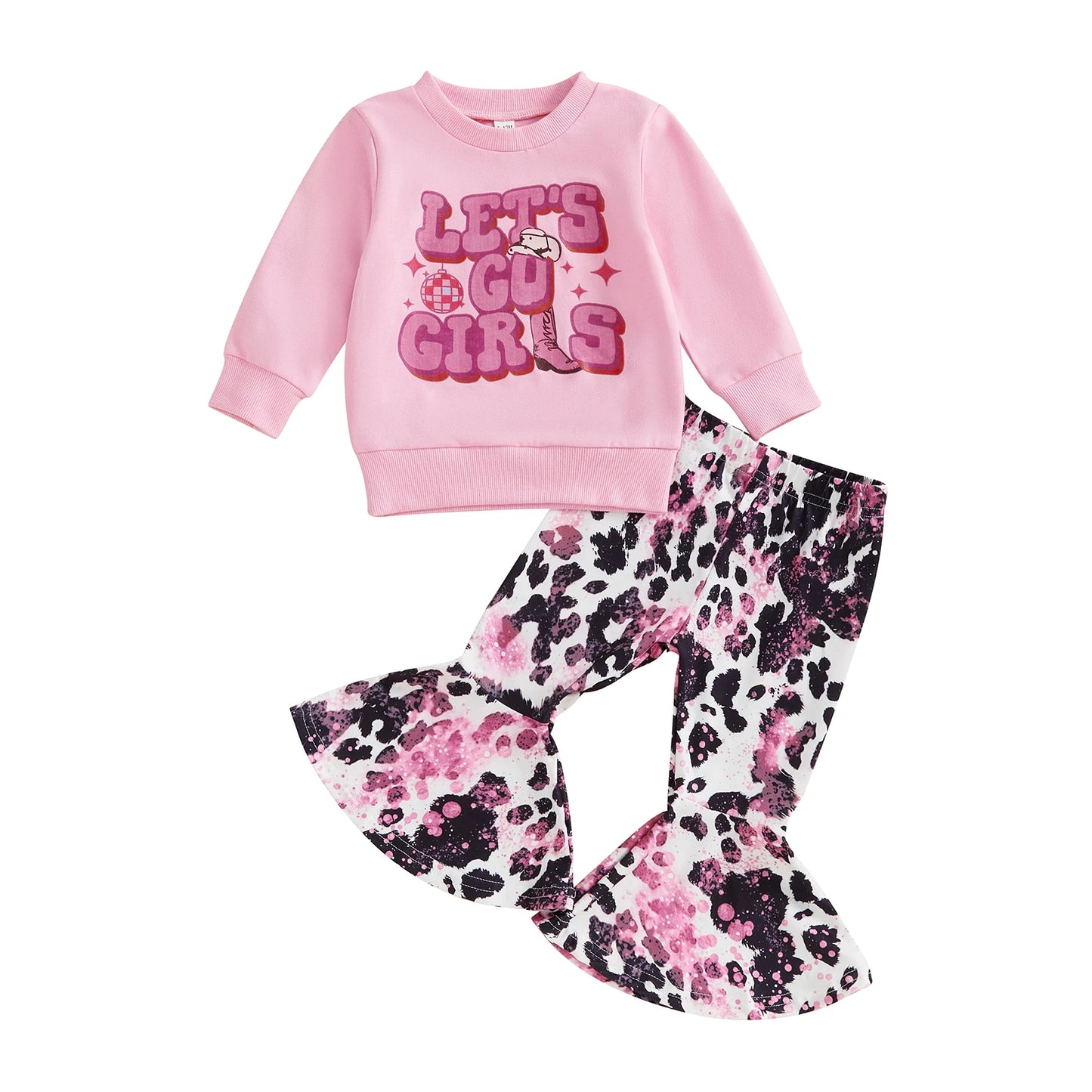Cowgirl Cow Print Outfit