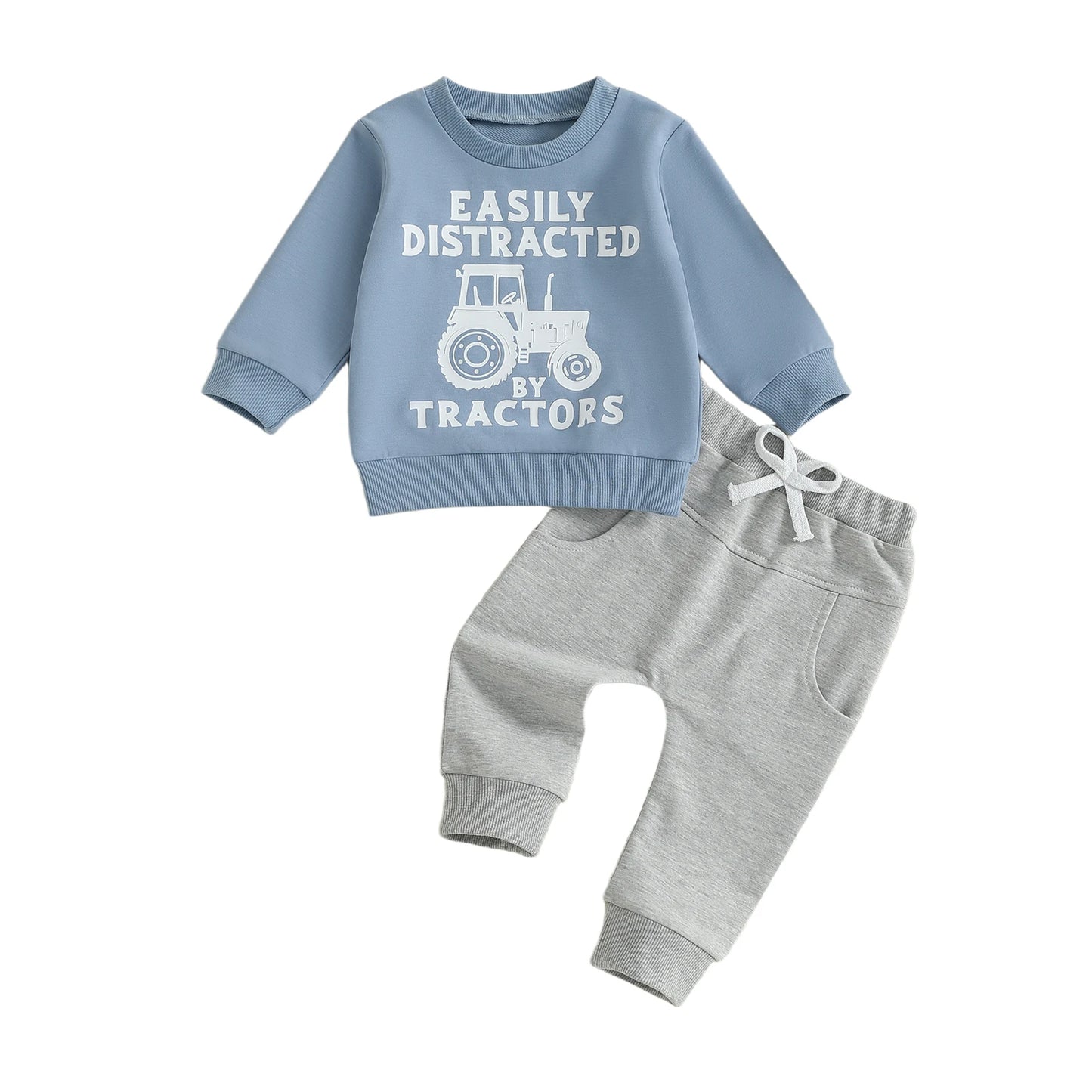 Boy's Tractor Sweatsuit