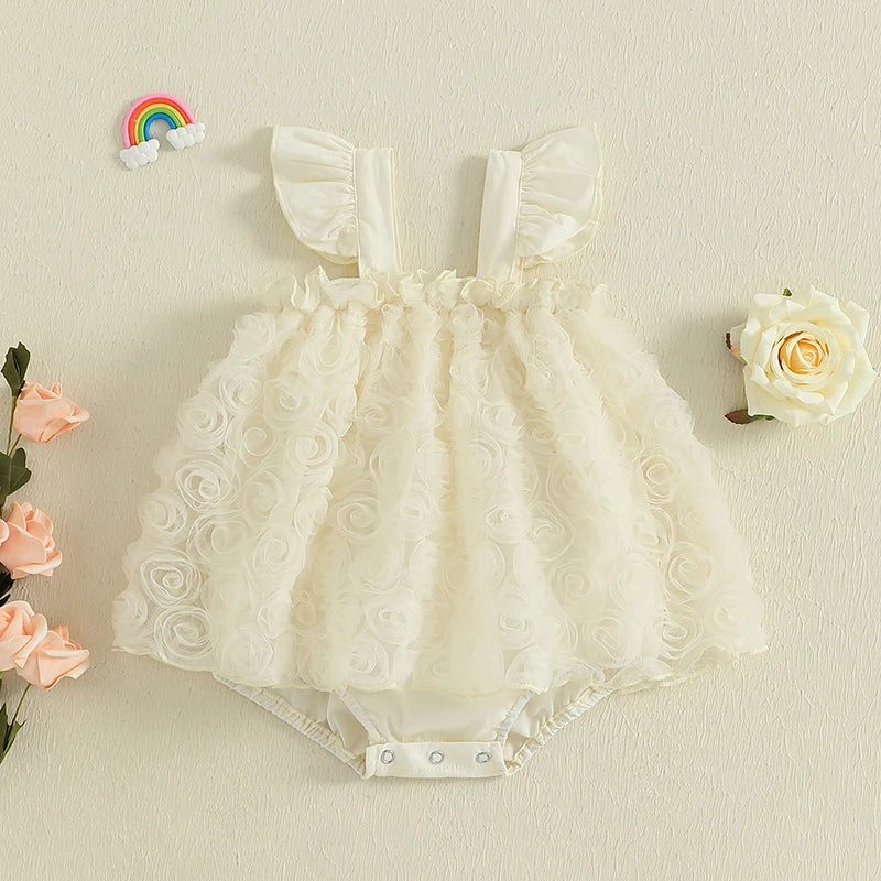 Ruffle Lace Dress