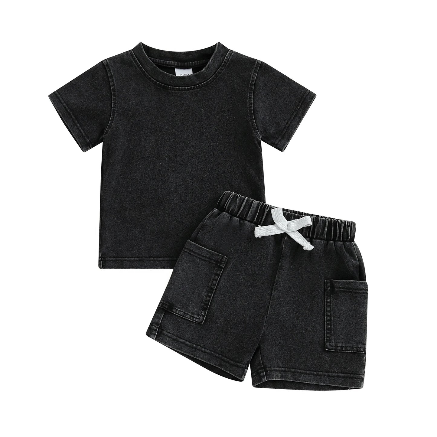 Boy's Short Sleeve Loose Fit Set