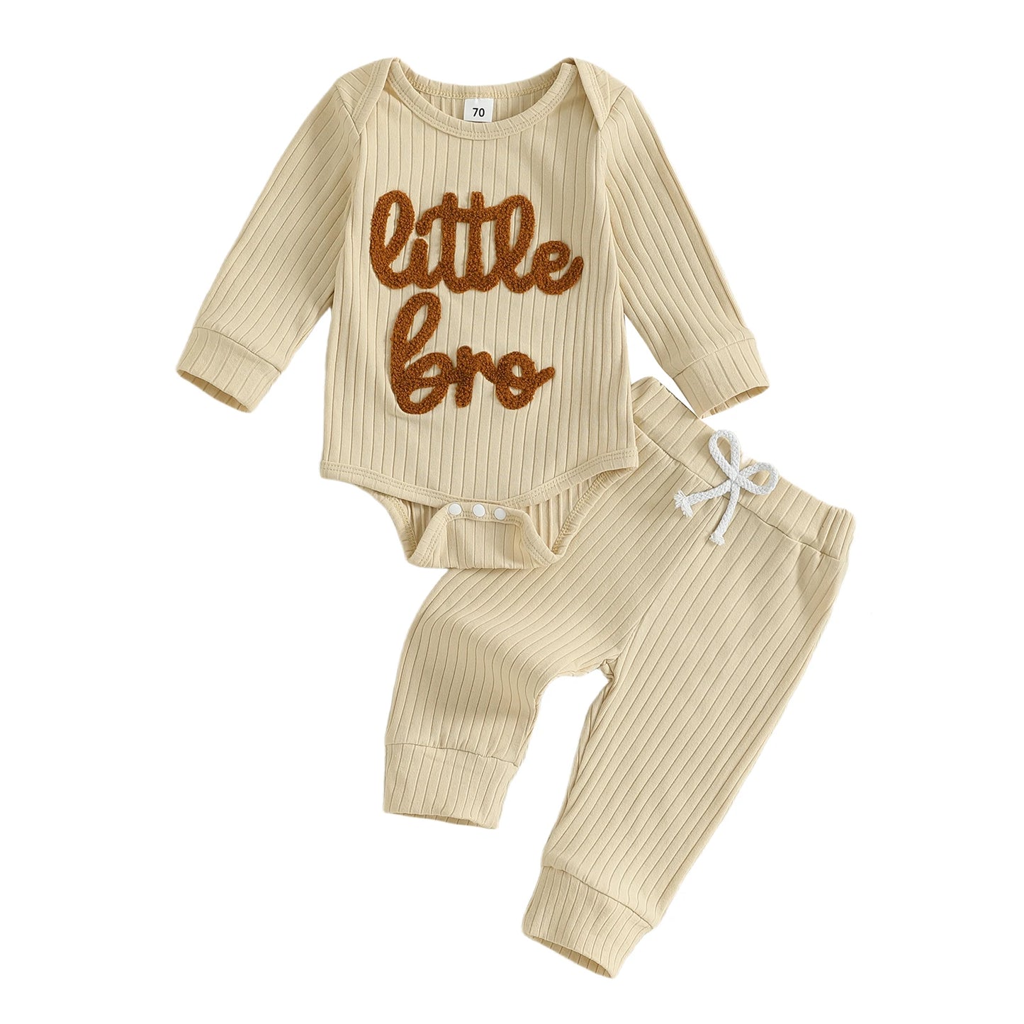 Boy's Corduroy 'Little Bro' Sweatsuit