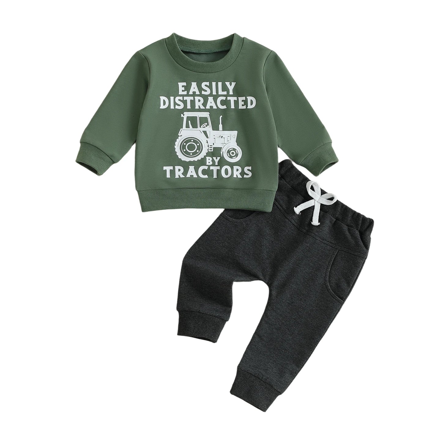Boy's Tractor Sweatsuit