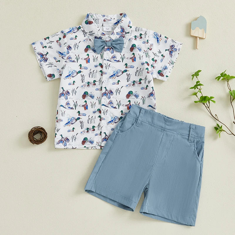 Mallard Collar Shirt Outfit