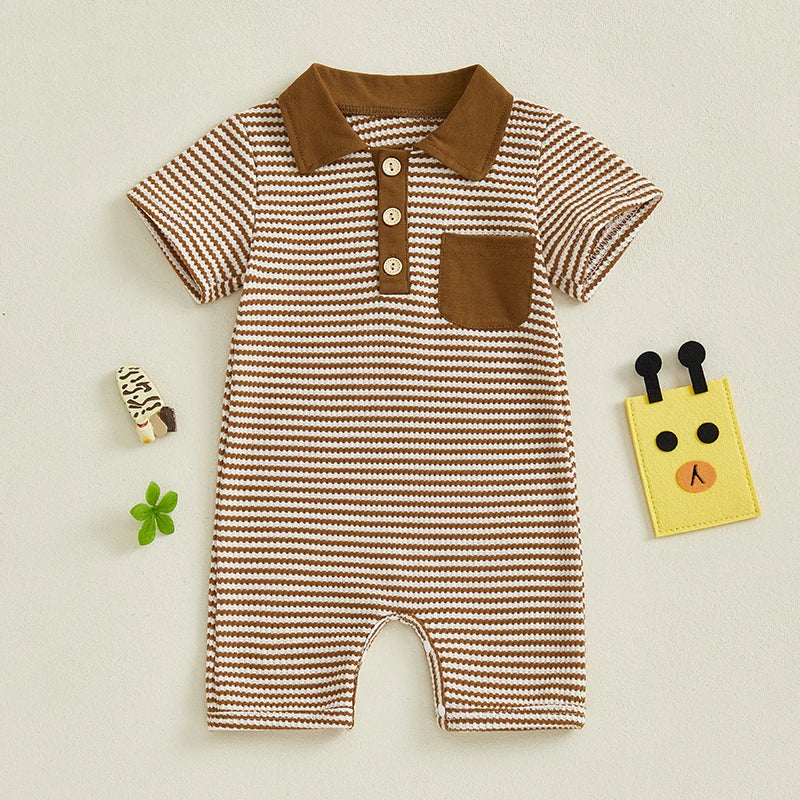 Collar + Button Front Jumpsuit