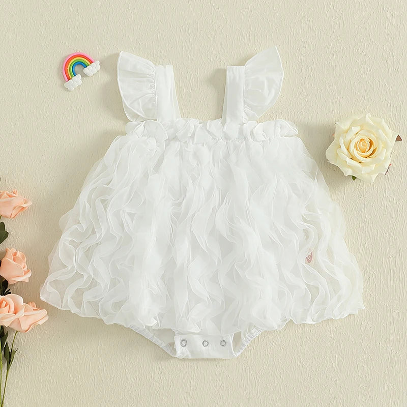 Ruffle Lace Dress