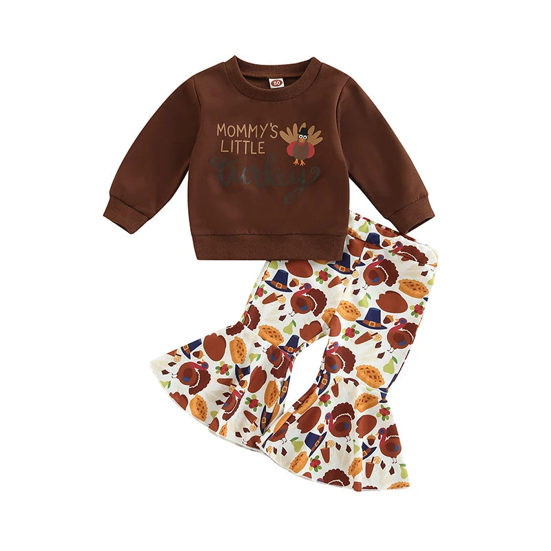 Mommy's Little Turkey Outfit