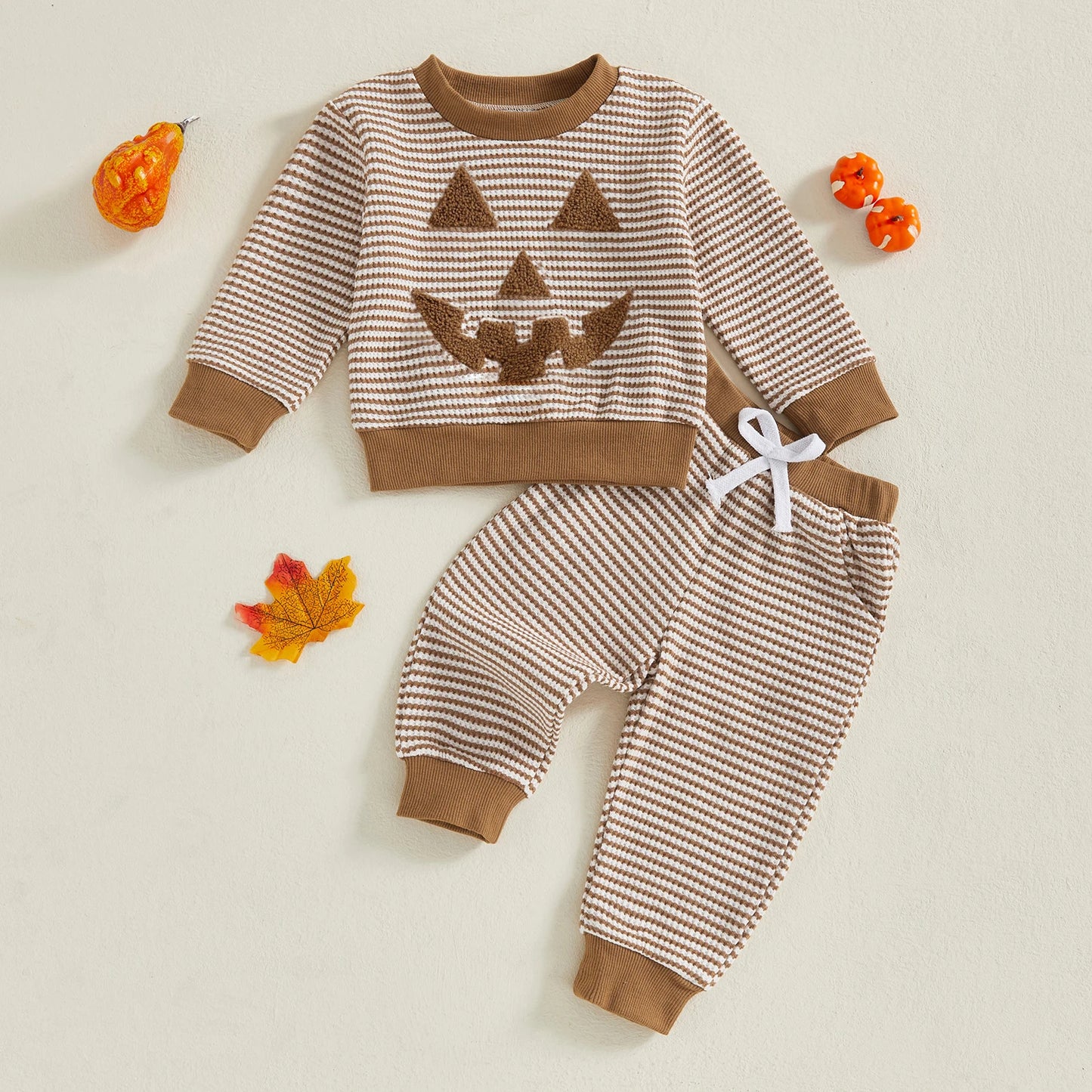 Pumpkin Stripped Outfit