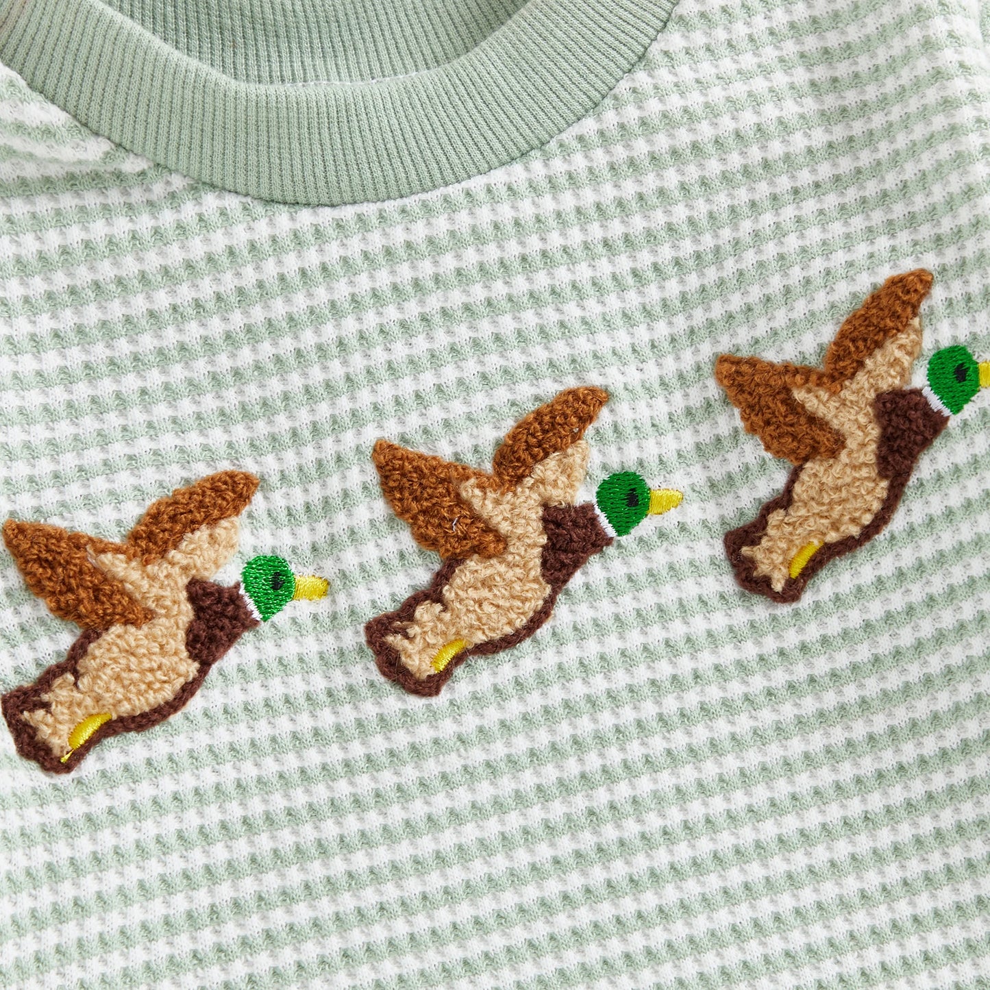 Baby Boy's Duck Romper