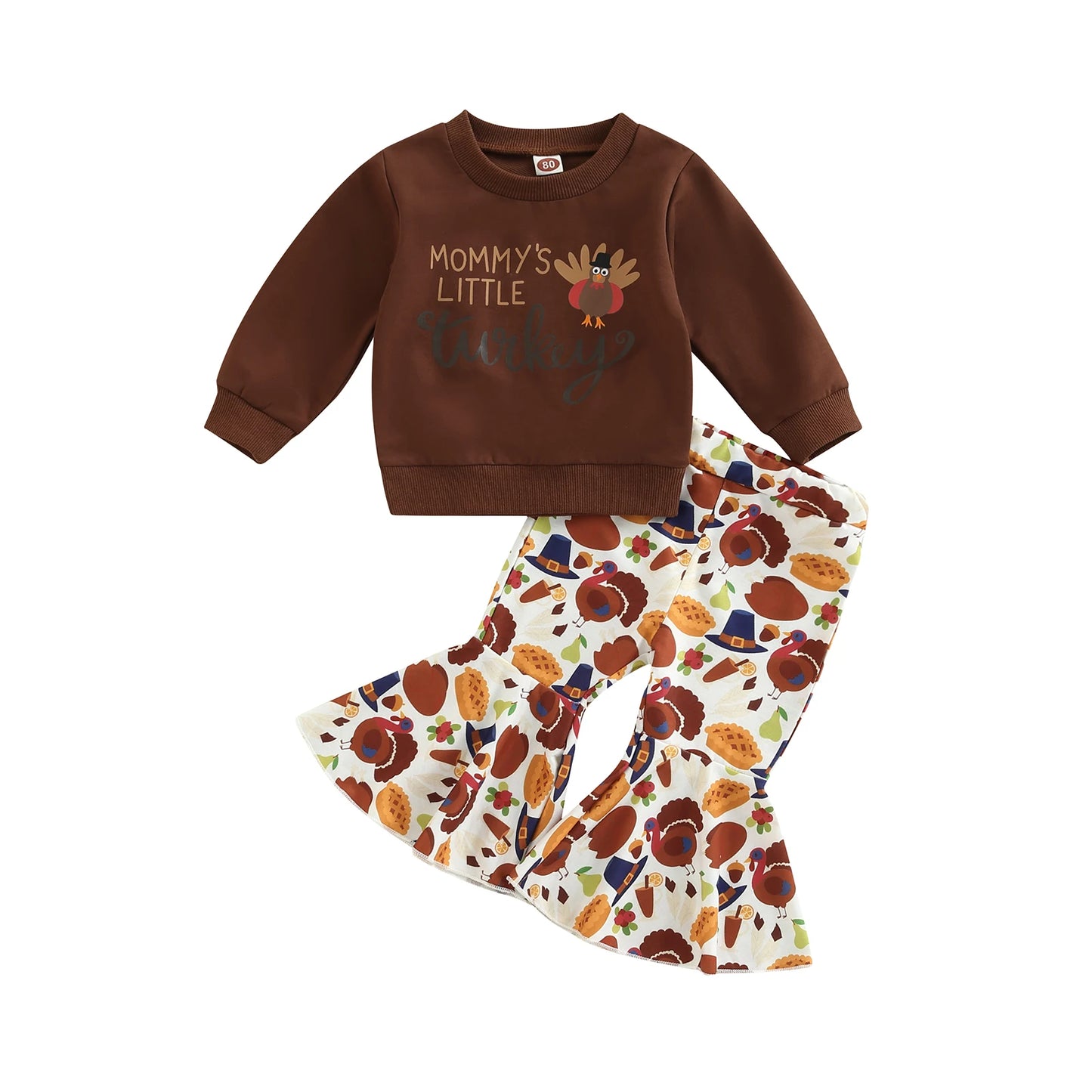 Mommy's Little Turkey Outfit