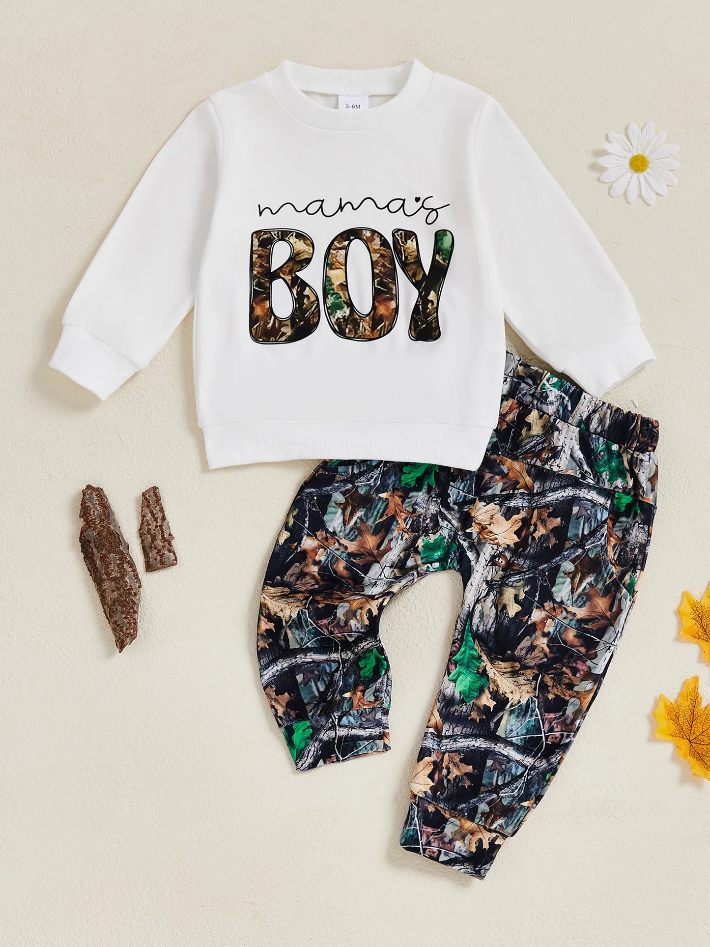 Mama's Boy Camo Outfit