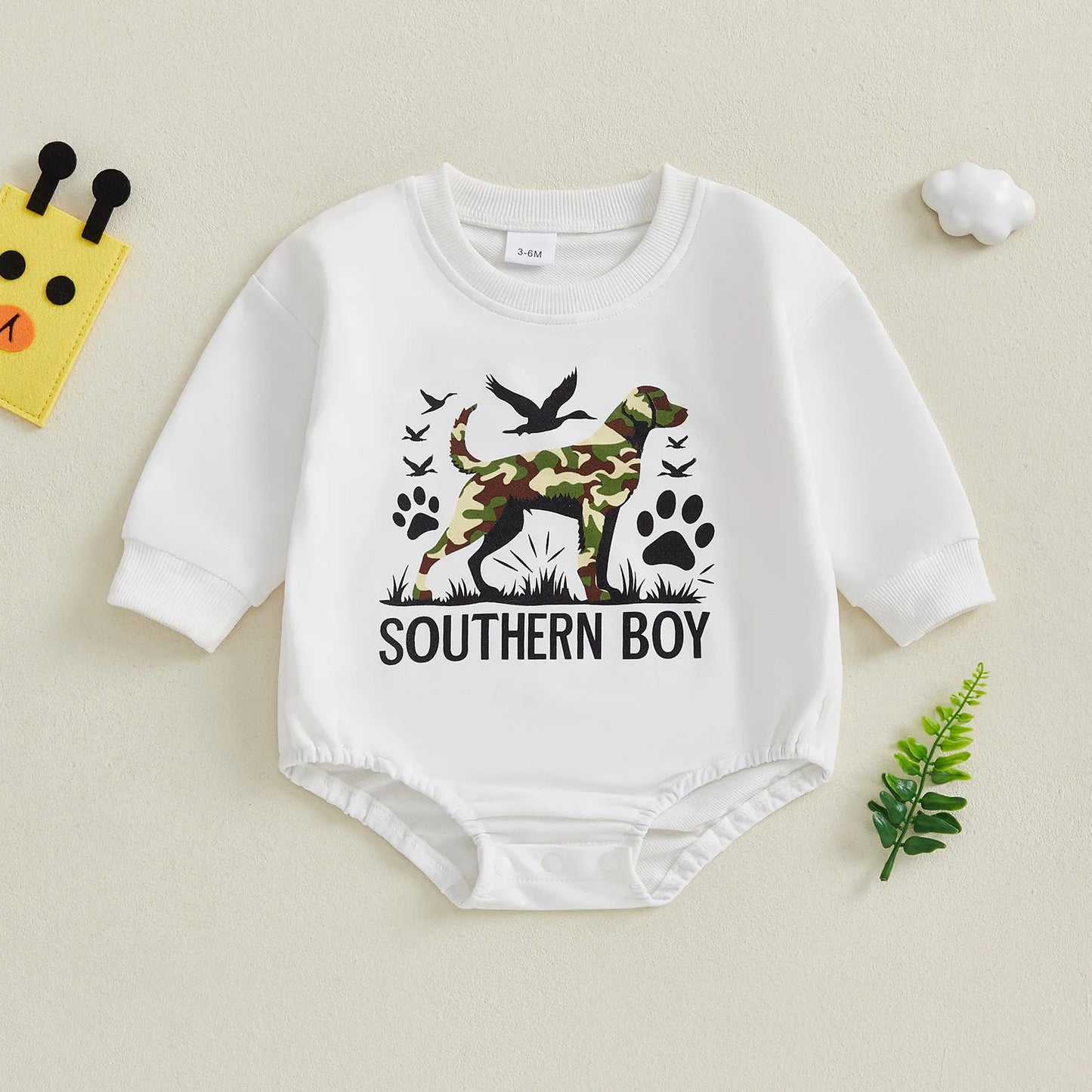 Southern Boy Romper