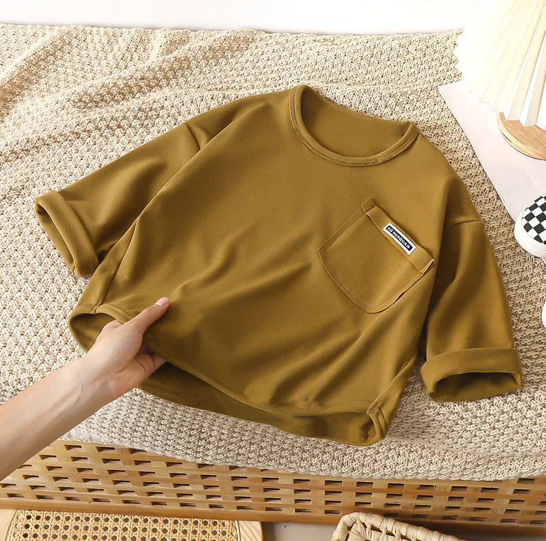 Simple Pocket T-shirt