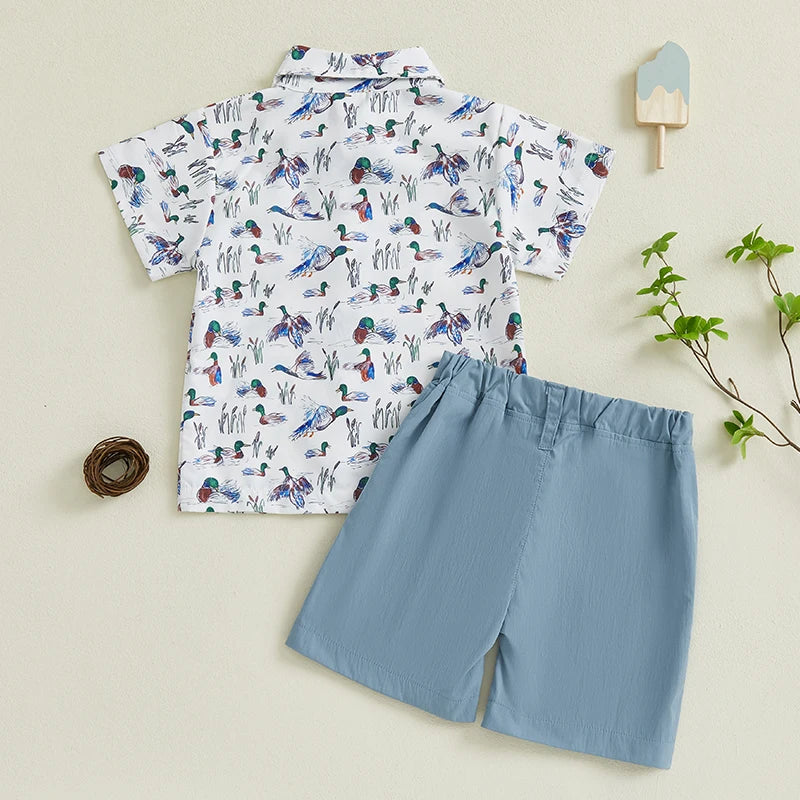 Mallard Collar Shirt Outfit
