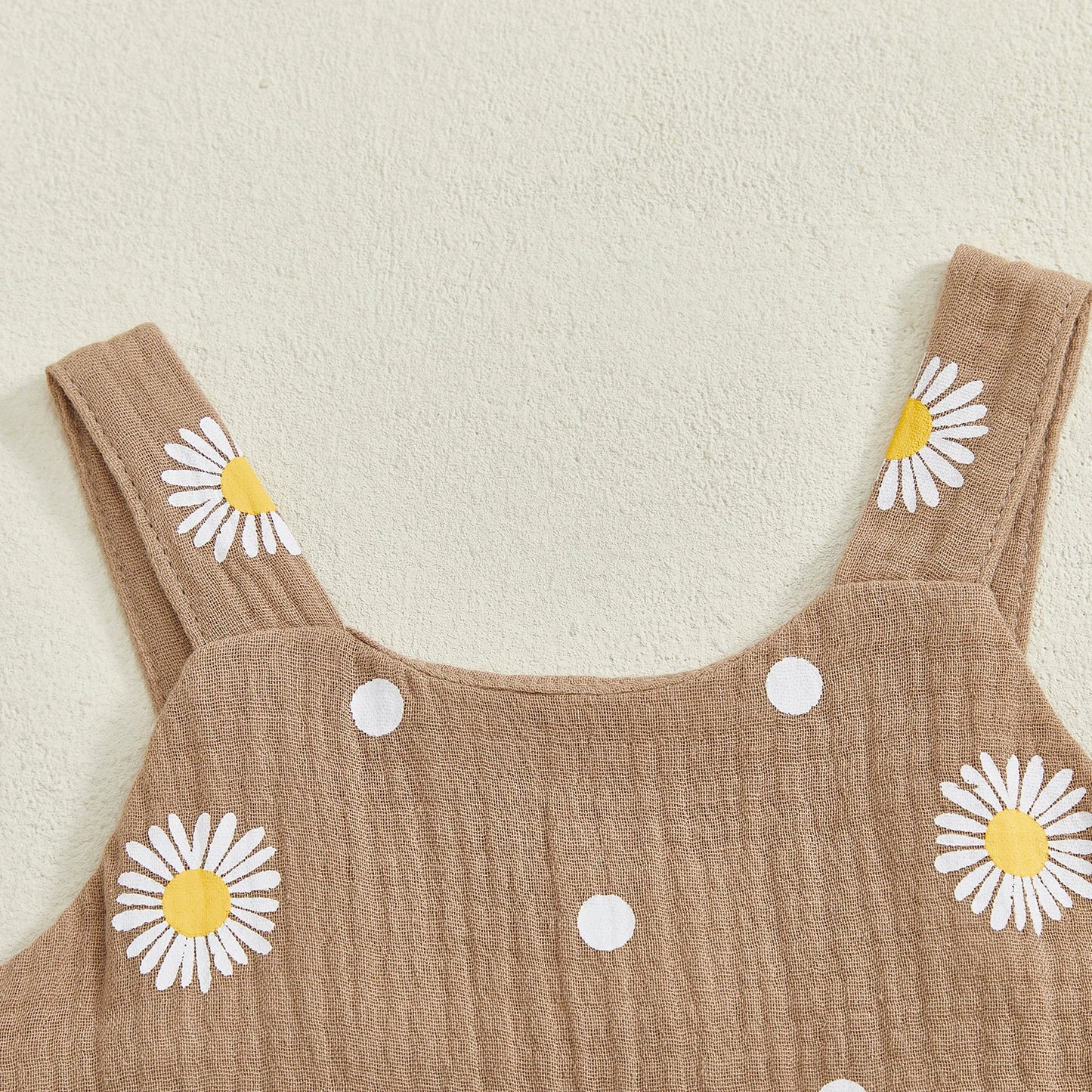 Girl's Daisy Print Jumper
