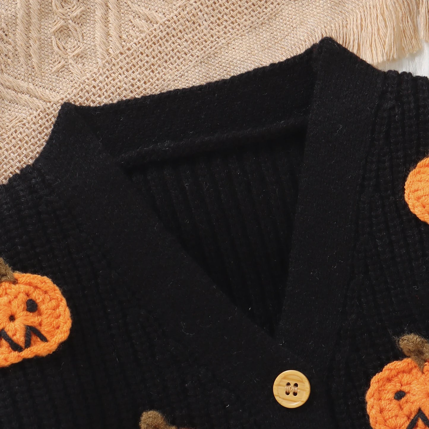 Pumpkin Knit Cardigan