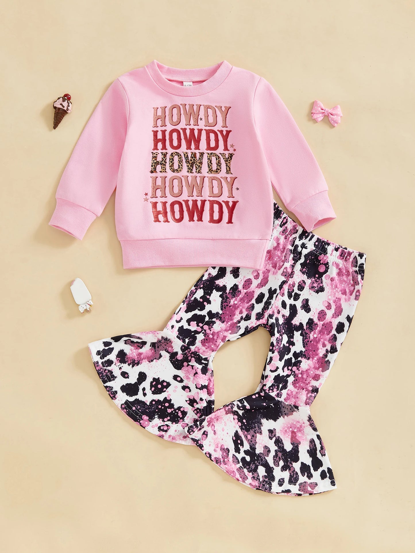 Cowgirl Cow Print Outfit