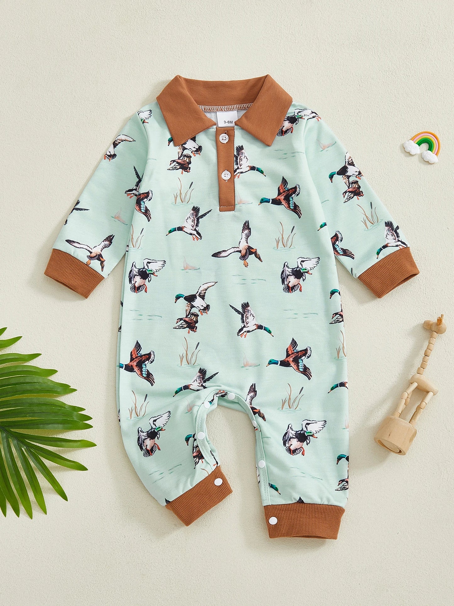 Mallard Collared Jumpsuit