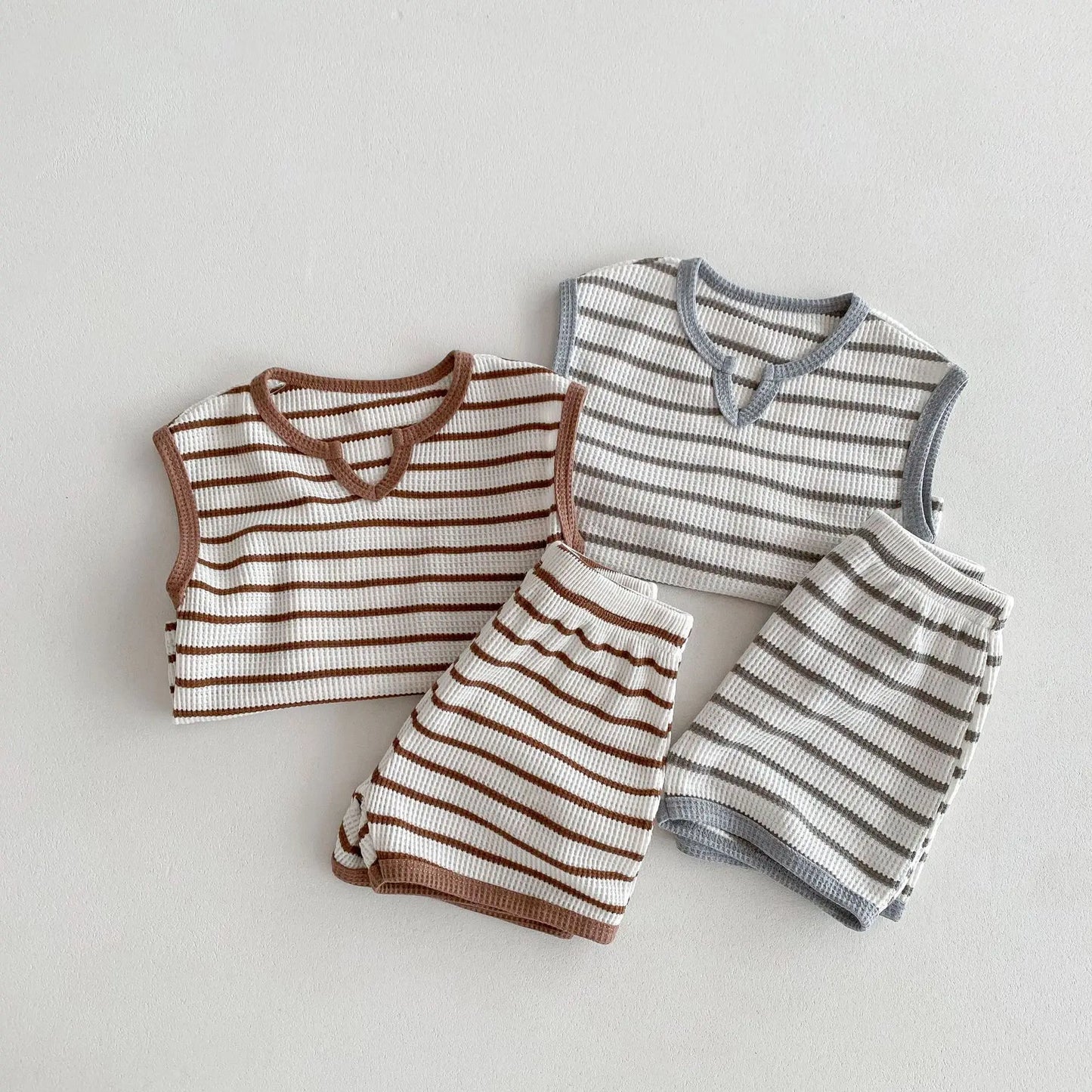Striped Tee + Shorts