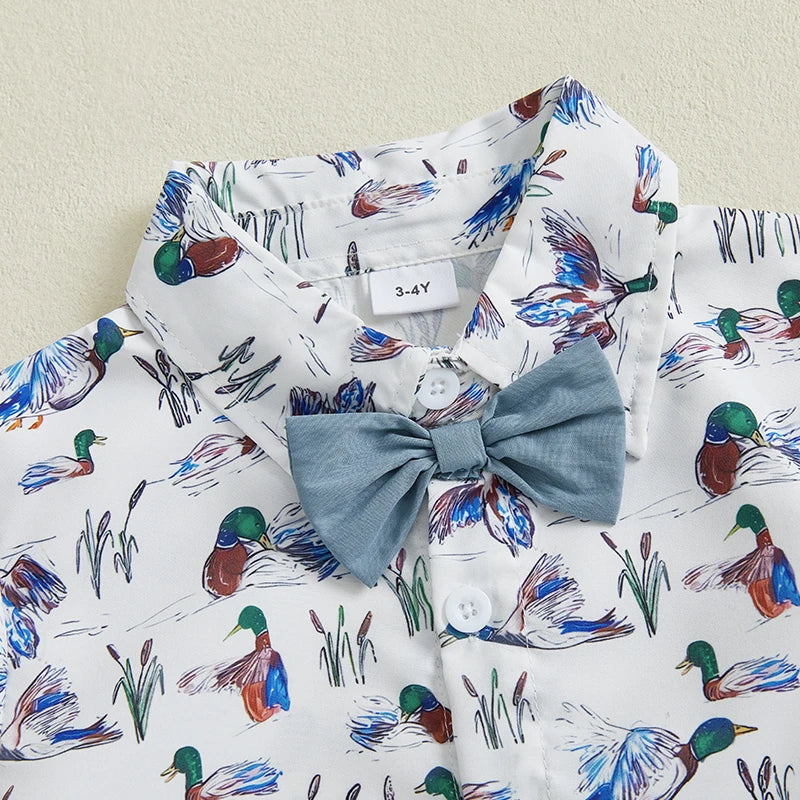 Mallard Collar Shirt Outfit