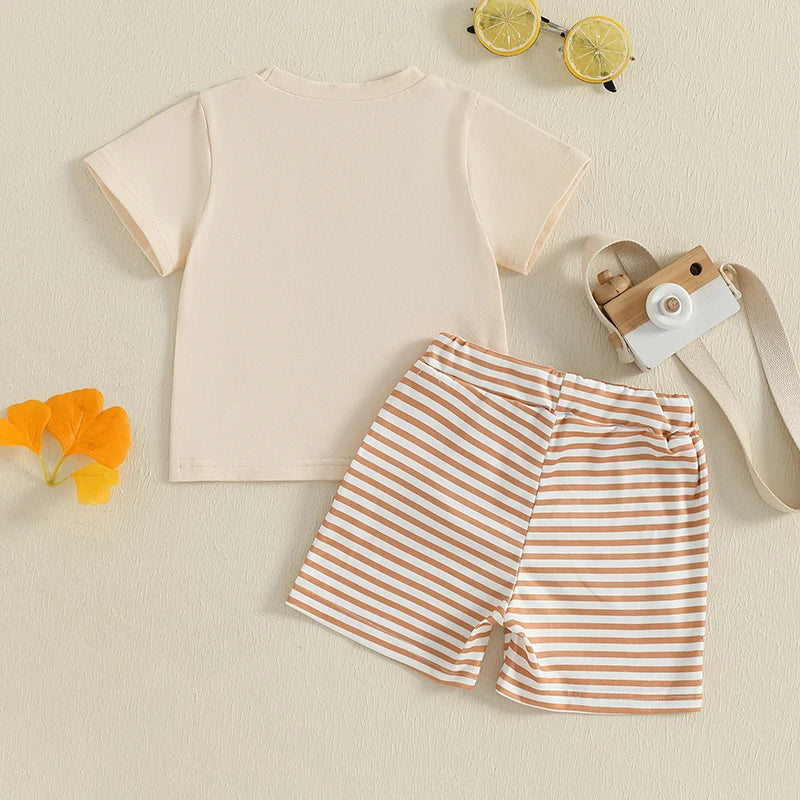 Duck Print Tee + Shorts