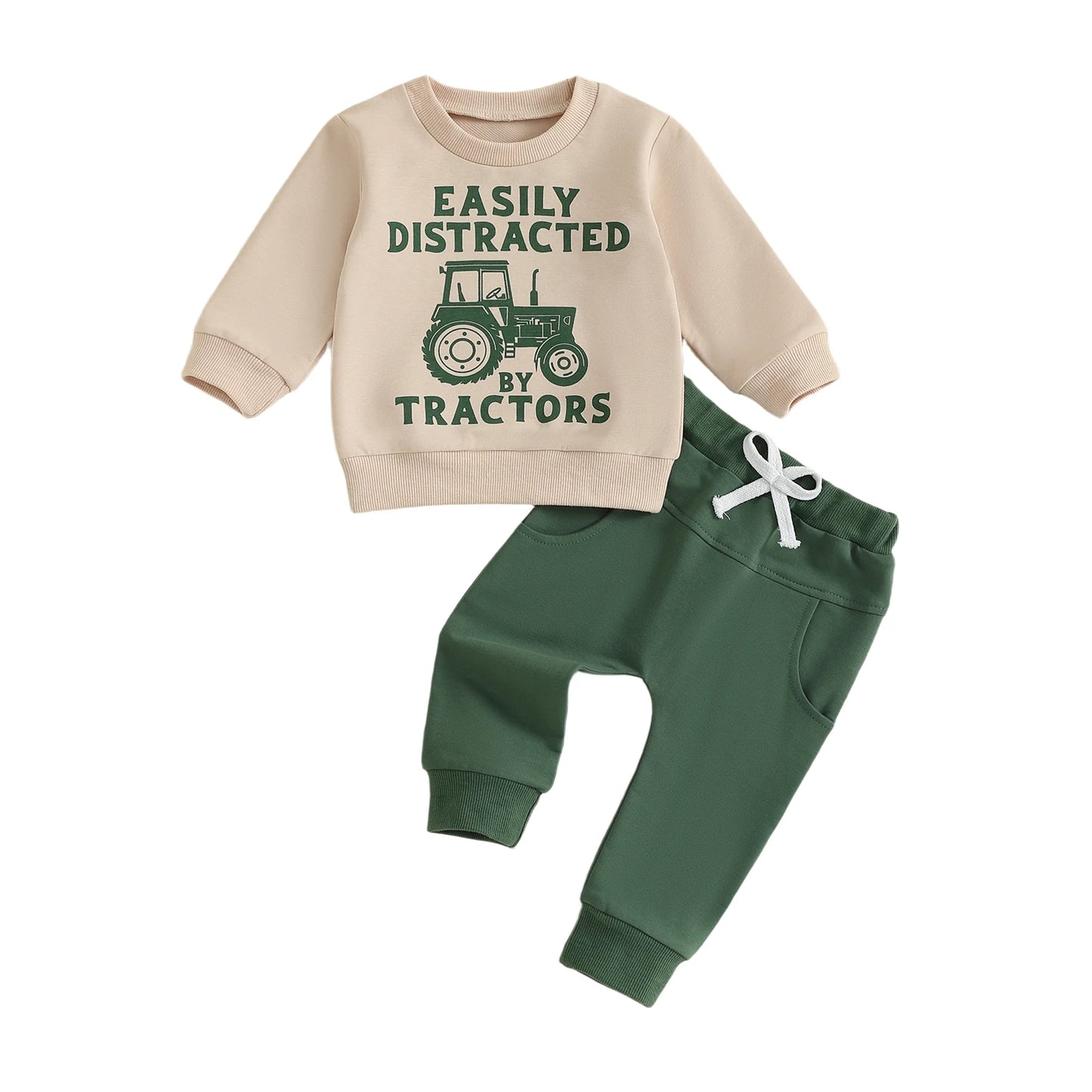 Boy's Tractor Sweatsuit