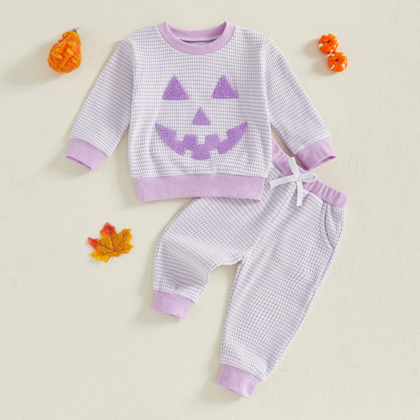 Pumpkin Stripped Outfit