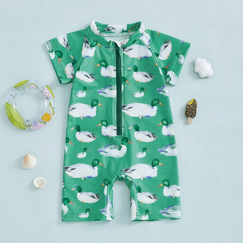 Boy's Duck Rash Guard