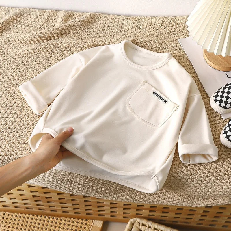 Simple Pocket T-shirt