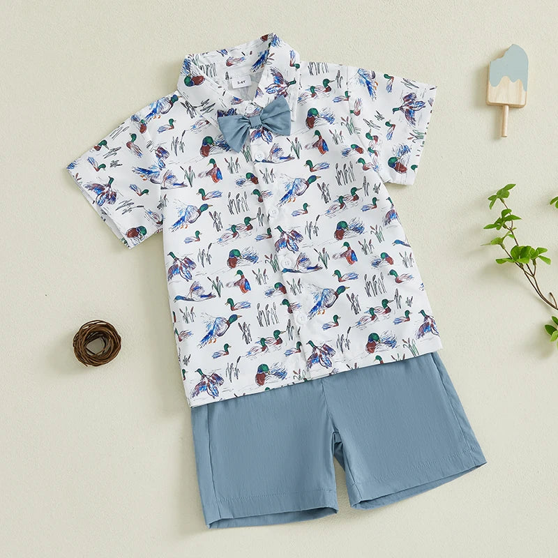 Mallard Collar Shirt Outfit