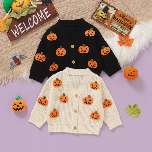 Pumpkin Knit Cardigan