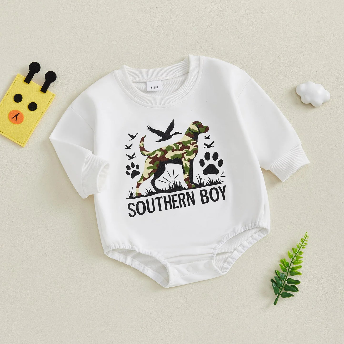 Southern Boy Romper