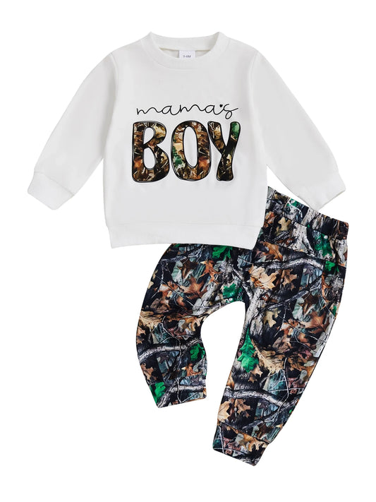 Mama's Boy Camo Outfit