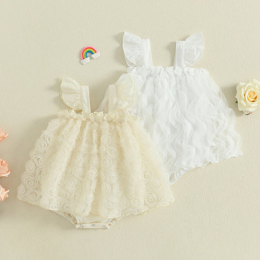 Ruffle Lace Dress
